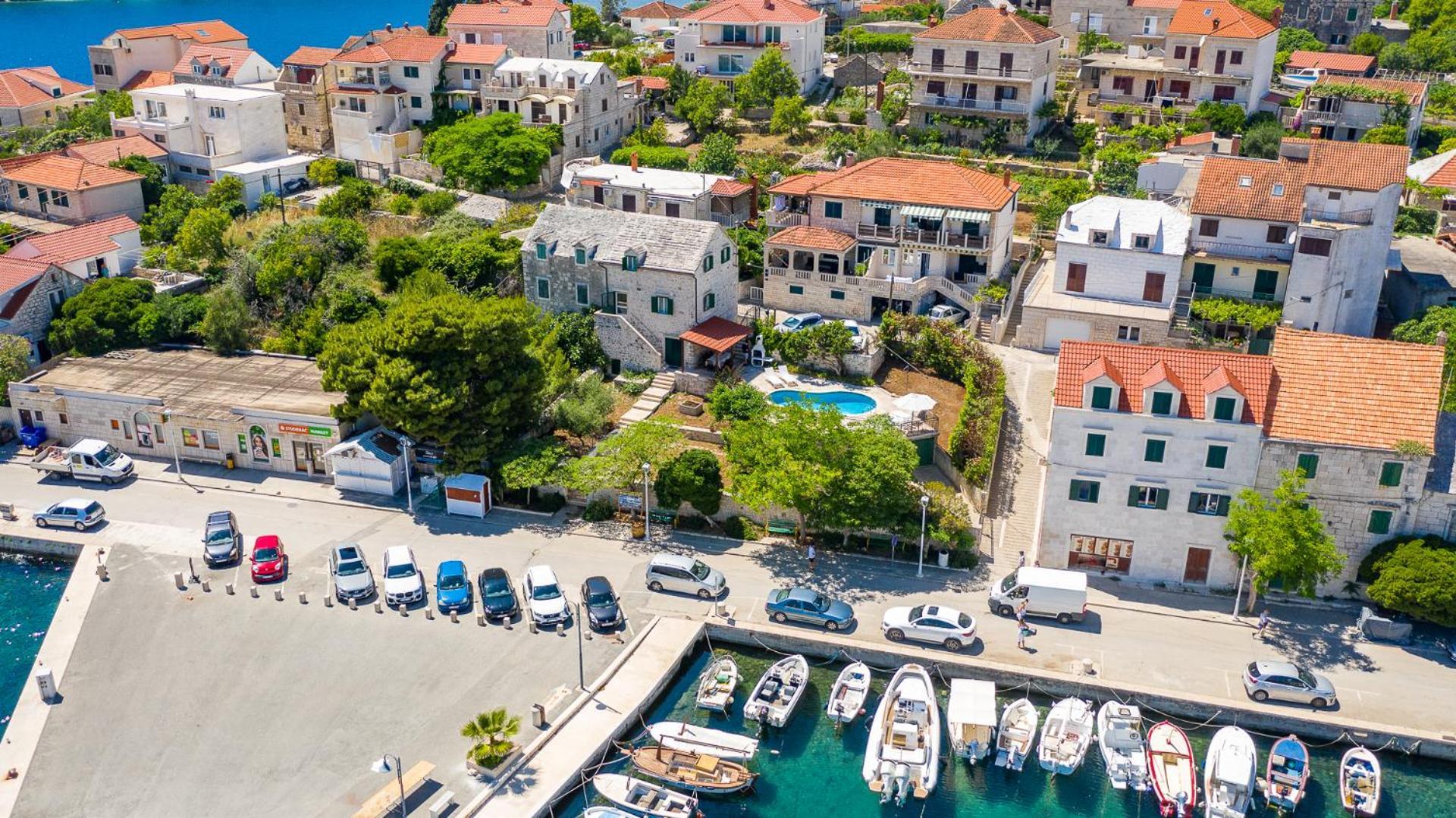 Villa Bonaca Perfect Location For A Holiday With Friends Or Family, Heated Pool Sumartin Exteriör bild